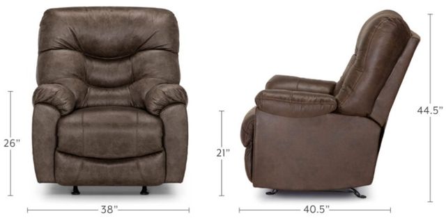 Franklin™ Trilogy Marshall Camel Power Rocker Recliner-3