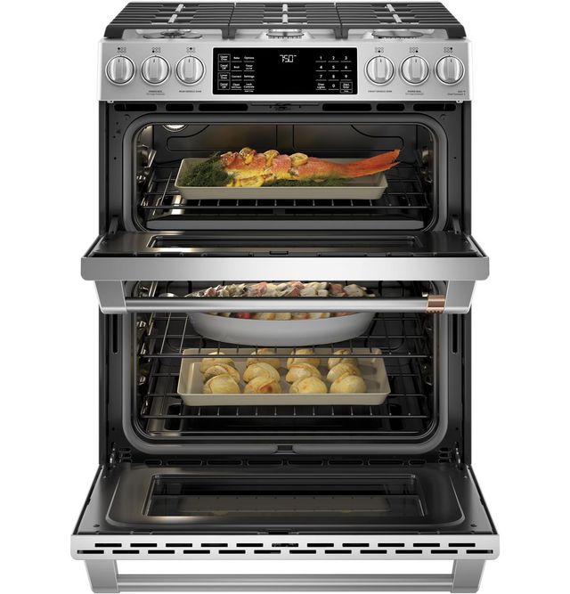 Café™ 30" Stainless Steel Slide in Gas Range-3