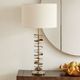 Uttermost® Akoa Warm Antique Brass Table Lamp-1