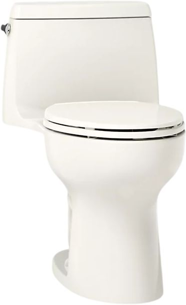KOHLER® Santa Rosa™ Biscuit 1-Piece Compact Elongated Toilet, 1.28 Gpf-0