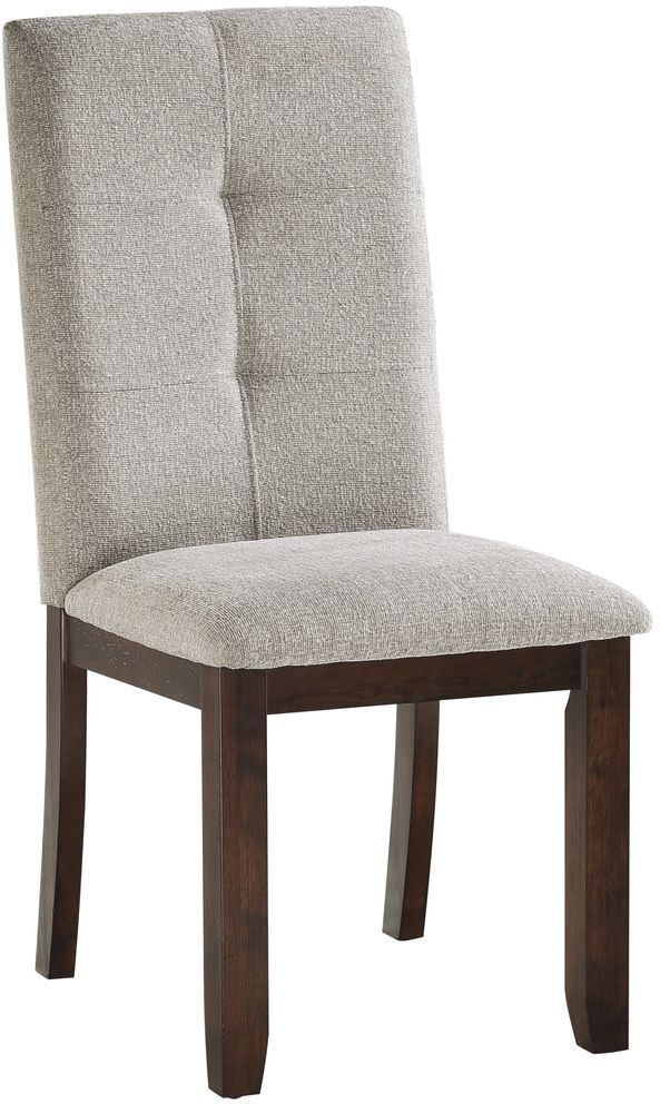 Mazin Furniture Binghampton Dark Cherry/Moonstone Dining Room Side Chair-0