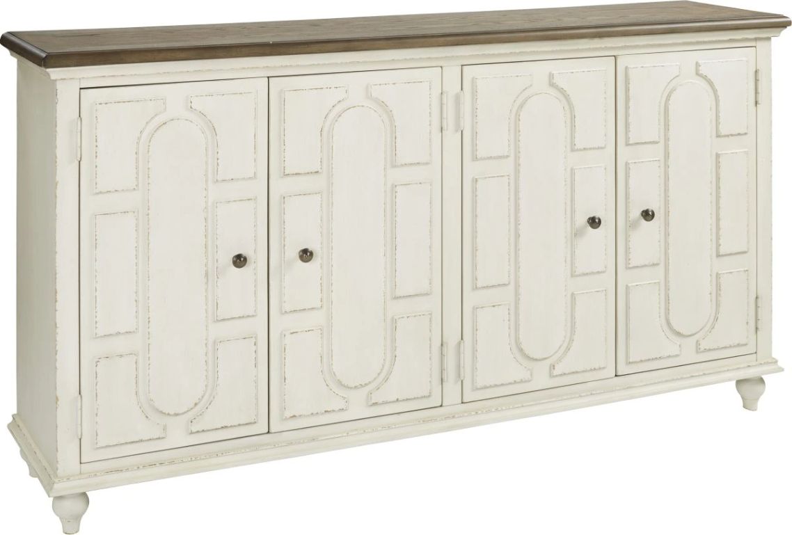 Signature Design by Ashley® Roranville Antique White Accent Cabinet
