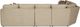 Craftmaster® Customizable CM Modern Track Arm Sectional-5