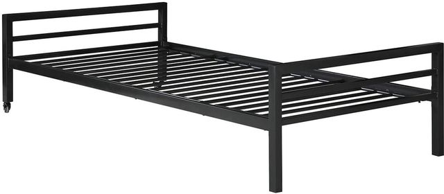 Coaster® Hadley Gunmetal Metal Twin Youth Bed-0