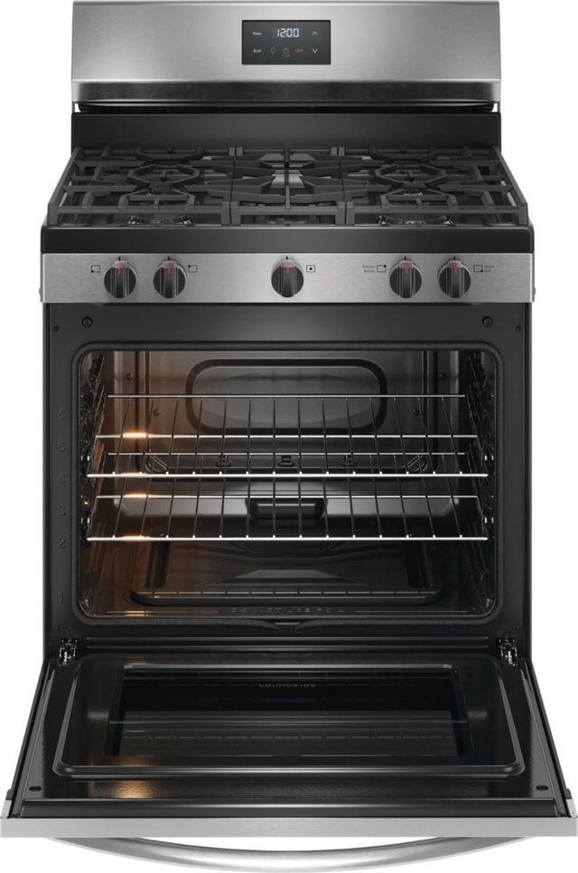 Frigidaire® 30" Stainless Steel Freestanding Gas Range-2