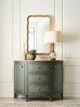 American Drew® Chastain Woodfield Brown/Green Demilune Chest-1