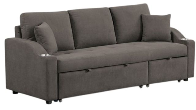 Furniture of America® Royden Gray Sleeper Sofa-0