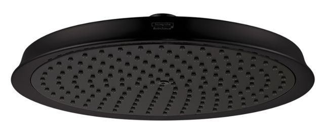 Hansgrohe Raindance Classic Matte Black PowderRain Showerhead-0