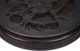 Monarch Specialties Inc. Black 30" Oversized Round Wall Clock with Gear Mechanism -1