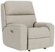 Flexsteel® Rio Silver Driftwood Power Rocking Recliner with Power Headrest-0