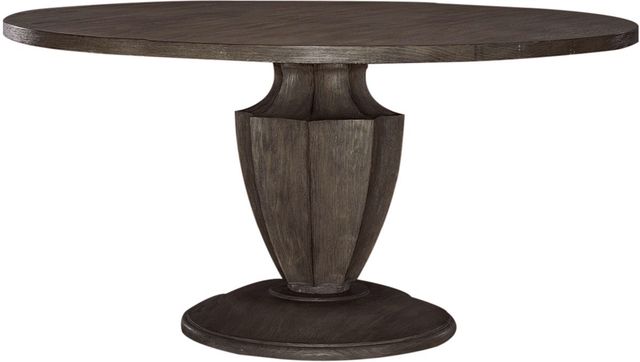 Liberty Furniture Westfield 5-Piece Havana Brown/Sand Round Pedestal Dining Set-1