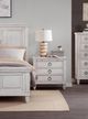 American Woodcrafters 1020 Salter Path 4-Piece White Queen Bedroom Set-1