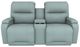 Best® Home Furnishings Customizable Maverly Leather Power Tilt Headrest Rocker Console Loveseat-1