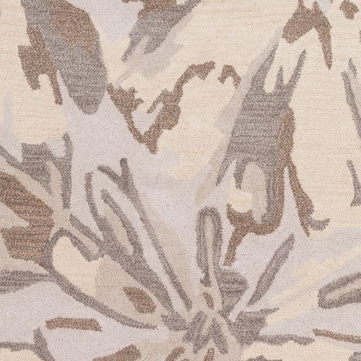 Surya Athena Beige Floral 5'x8' Area Rug-3