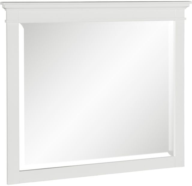 Mazin Furniture Blaire Farm White Mirror-0