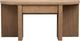 Magnussen Home® Hayden Golden Oat Demilune Sofa Table-2