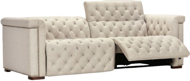 Hooker® Furniture SS Savion Deux Aries Beach Power Reclining Sofa with Power Headrest-4