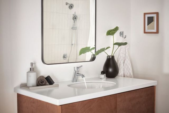 Peerless Precept® Chrome Single Handle Bathroom Faucet-3