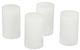 A & B Home White 5" Unscented Soy Wax Candle-0