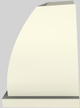 Vent-A-Hood® Designer Series 48" Biscuit Wall Mounted Range Hood-2
