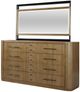 Bernards Calia Brown Large Dresser-3