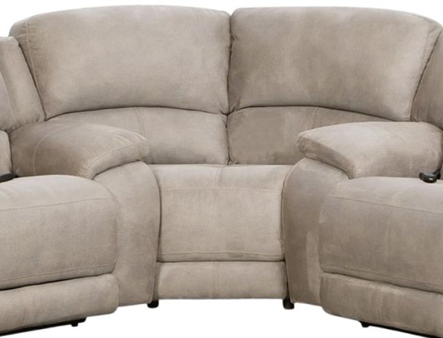 HomeStretch Explorer Nickel 3-Piece Power Reclining Sectional-2
