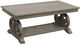 Homelegance® Toulon Distressed Dark Oak Cocktail Table-0