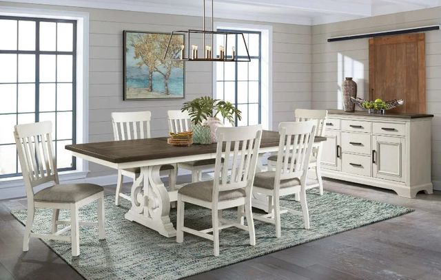 Intercon Drake French Oak/Rustic Gray Sideboard-1