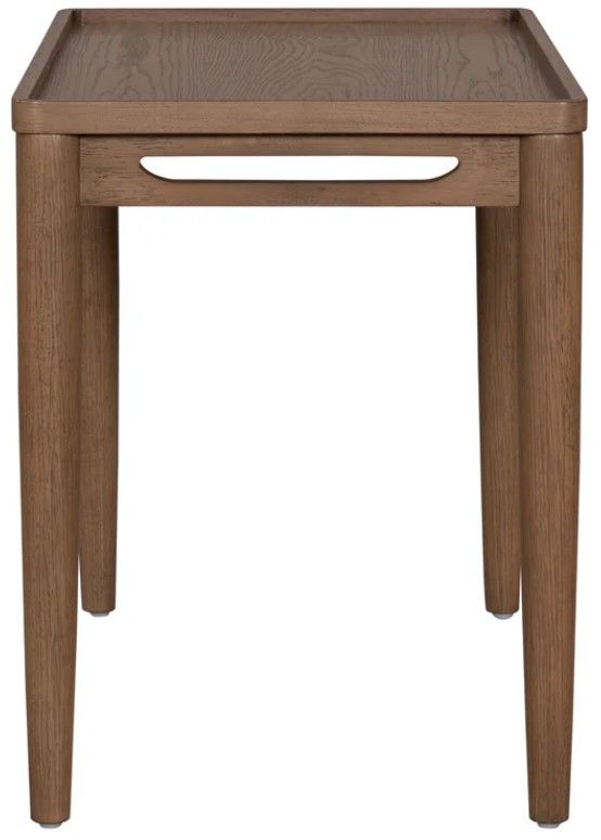 Flexsteel® Verona Medium Brown End Table-3