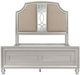 New Classic® Home Furnishings Reflections Silver Queen Panel Bed-2