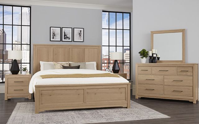 Artisan & Post by Vaughan-Bassett Crafted Cherry Bedroom by Ben & Erin Napier Bleached Cherry Queen Panel Bed-2