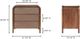 Moe's Home Collection Rye Warm Brown Nightstand-4