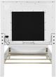 Liberty Furniture Reflections Gray/Pearl White/Rhinestone Full Youth Upholstered Panel Bed-2