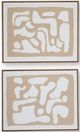 Signature Design by Ashley® Waldett 2-Piece Beige/White Wall Art Set-5