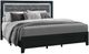 Global Furniture USA Reid 4-Piece Black King Panel Bedroom Set-1
