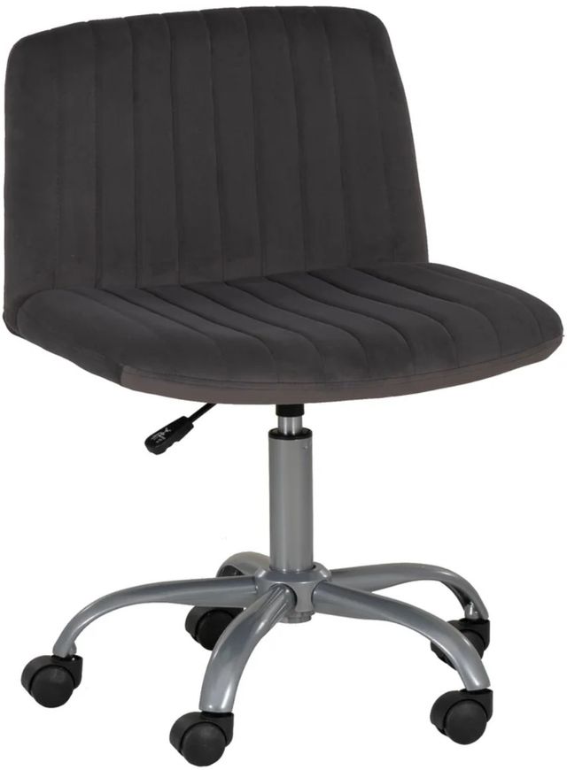 Linon Savon Gray Office Chair-0