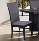 Furniture of America® Easingwold 2-Piece Black Side Chair-0
