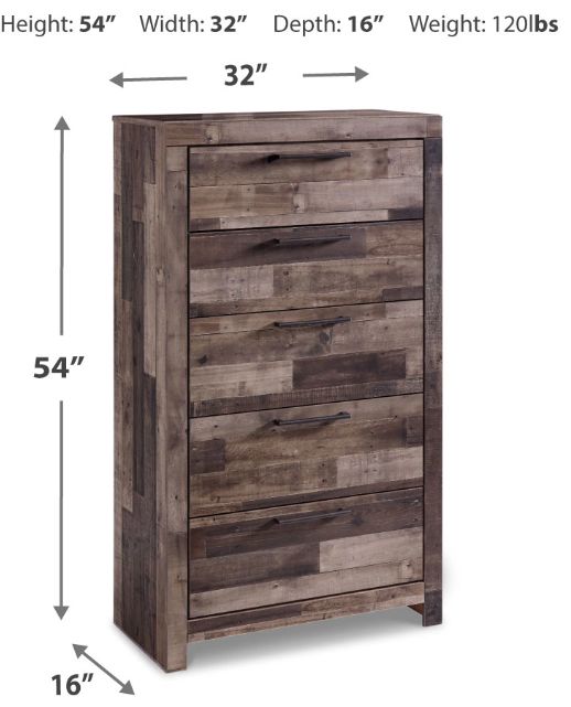 Benchcraft® Derekson Multi Gray Chest-1