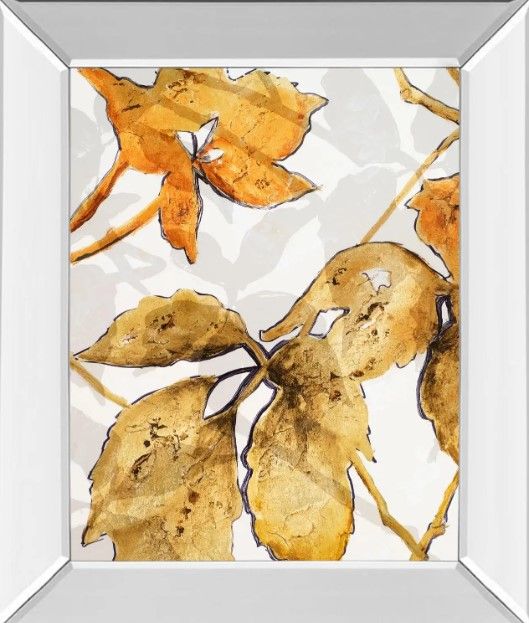 Classy Art Gold Shadows Il by Patricia Pinto Wall Art-0