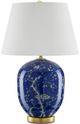 Currey & Company Sakura Blue/Off-White Table Lamp-1