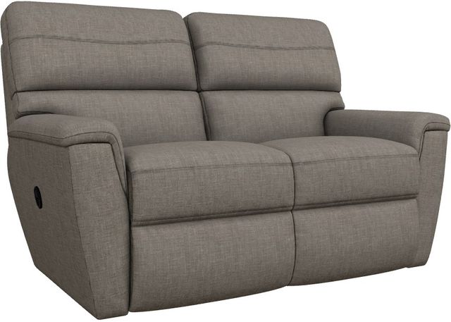La-Z-Boy® Ava Truffle Manual Reclining Loveseat-0