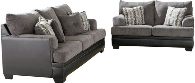 Signature Design by Ashley® Millingar 2-Piece Smoke Living Room Seating Set-0