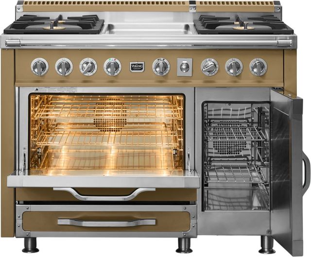 Viking® Tuscany 48" Golden Hour Pro Style Dual Fuel Range with Griddle-1