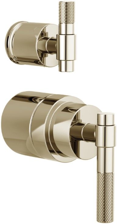 Brizo Litze® Brilliance® Polished Nickel Pressure Balance Valve Trim Handle Kit - T-Lever-0