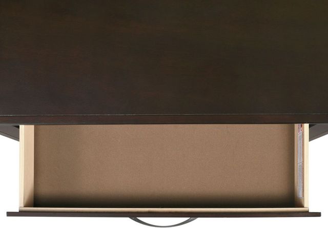 Elements International Beaumont Merlot Nightstand-2