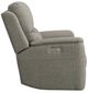 Flexsteel® Henry Fog Power Reclining Loveseat with Power Headrests and Lumbar-3