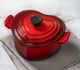 Le Creuset® 1.9 L Cerise Heart Dutch Oven-4