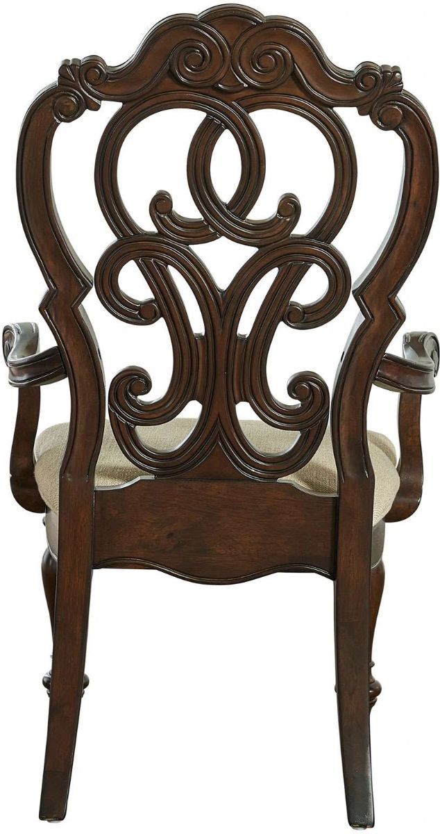 Steve Silver Co. Royale Brown Dining Arm Chair-3
