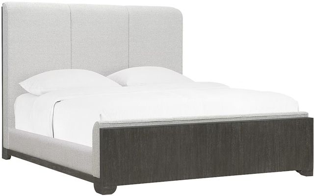 Pulaski™ Anderson Park Frontier Brown/Moose Trail King Upholstered Panel Bed-0