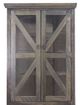 American Heartland Manufacturing Rustic Corner Hutch-0